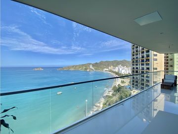 VENTA APARTAMENTO RODADERO SUR SANTA MARTA CON PLAYA
