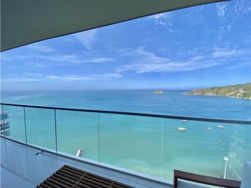 VENTA APARTAMENTO RODADERO SUR SANTA MARTA CON PLAYA