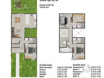 LAS PALMAS MOD. 134 || EXCELENTES RESIDENCIAS EN VENTA DE 2 PLANTAS AL ORIENTE DE MERIDA EN PRIVADA