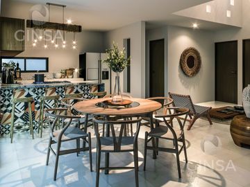 LAS PALMAS MOD. 96 || RESIDENCIAS DE GRAN TAMAÑO EN VENTA, CON EXCELENTE UBICACION AL ORIENTE DE MERIDA A UNOS PASOS DE PERIFERICO