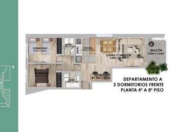 Departamento en Centro