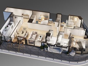 Venta Departamento  4 ambientes  A Estrenar Full Amenities en Barracas
