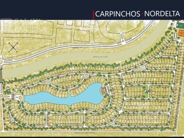 Terreno en venta en esquina Carpinchos Nordelta