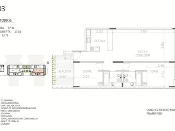 Complejo Alley Recoleta | 3 ambientes a Estrenar