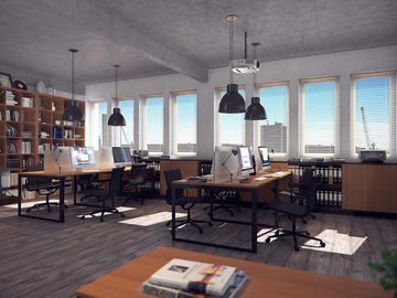 Loft remodelado y equipado. Cochera y  amenities en Quartier Puerto Retiro.