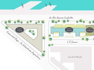 Loft remodelado y equipado. Cochera y  amenities en Quartier Puerto Retiro.