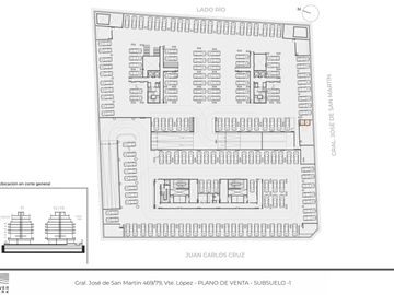 Departamento 2 Ambientes en Vicente López Río Amplia vista