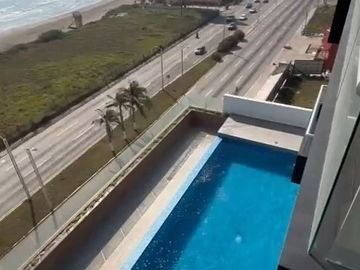 Departamento amueblado en renta, Boca Del Río, Veracruz.