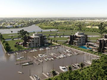 Departamento en  venta en barrio El Canal, Villanueva, Tigre, Zona Norte