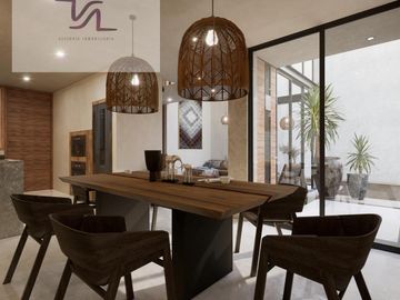 MODERNA CASA CON ALBERCA EN PRIVADA
