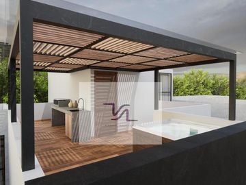 MODERNA CASA CON ALBERCA EN PRIVADA