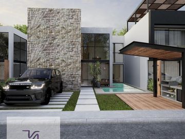 MODERNA CASA CON ALBERCA EN PRIVADA