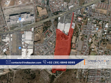 IB-EM0160 - Bodega Industrial en Renta en Tultitlán-Coacalco, Estado de México, 14,604 m2.