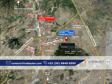IB-EM0160 - Bodega Industrial en Renta en Tultitlán-Coacalco, Estado de México, 14,604 m2.