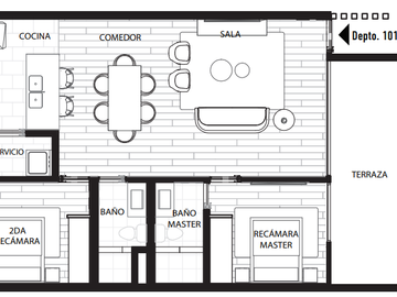 Departamentos en Chilpancingo, Condesa