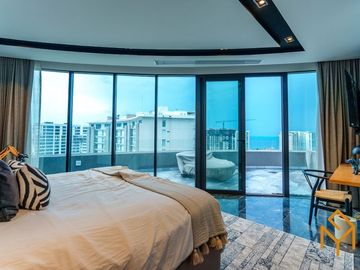 Departamento PH en Shark Tower Puerto Cancun Mexico (Recorrido Virtual)