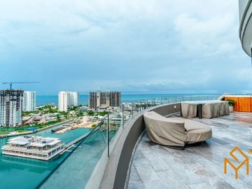 Departamento PH en Shark Tower Puerto Cancun Mexico (Recorrido Virtual)