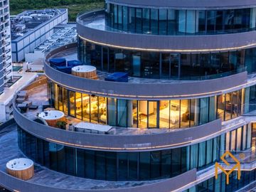 Departamento PH en Shark Tower Puerto Cancun Mexico (Recorrido Virtual)