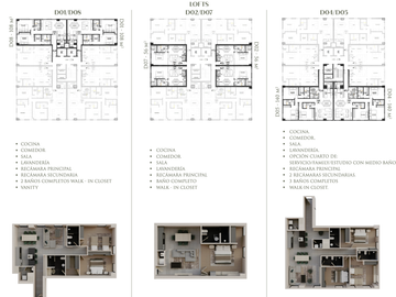 PRE VENTA DE DEPARTAMENTOS EN VALLE PONIENTE SANTA CATARINA