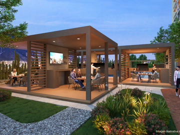 VENTA DE DEPARTAMENTOS EN TORRE WEST VALLE PONIENTE SANTA CATARINA