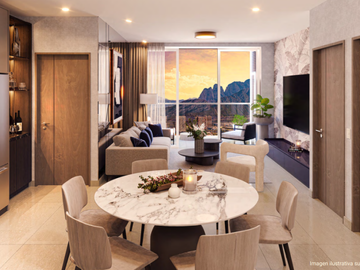 VENTA DE DEPARTAMENTOS EN TORRE WEST VALLE PONIENTE SANTA CATARINA