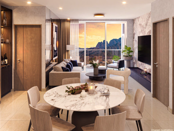 VENTA DE DEPARTAMENTOS EN TORRE WEST VALLE PONIENTE SANTA CATARINA.