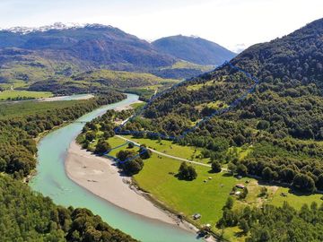 Patagonia, parcelas en cruce a Bahía Murta