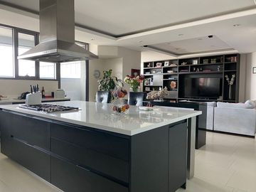 Depa lujo 394m2 en  venta  en Bosques de Santa Fe