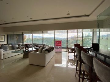 Depa lujo 394m2 en  venta  en Bosques de Santa Fe