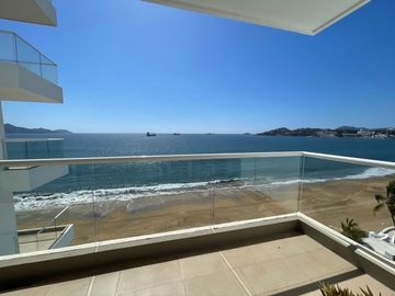 Increible departamento frente al mar!!!