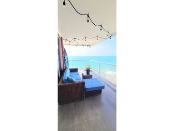 Venta departamento de lujo frente al mar en edificio Ibiza en Manta.