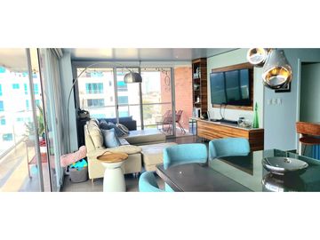 Venta departamento de lujo frente al mar en edificio Ibiza en Manta.