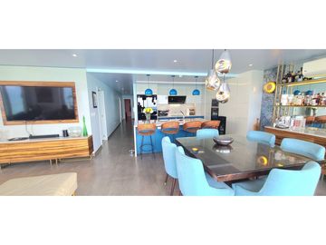 Venta departamento de lujo frente al mar en edificio Ibiza en Manta.