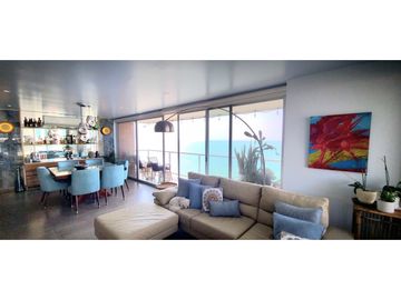 Venta departamento de lujo frente al mar en edificio Ibiza en Manta.