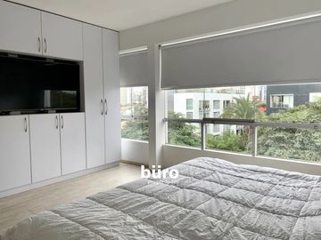 LINDO DEPA/CASA CON GRAN JARDIN Y TERRAZA EN VENTA EN LA AURORA MIRAFLORES