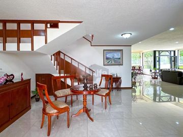 Casa en venta con vista al hoyo 4 del Campo de Golf en Chiluca
