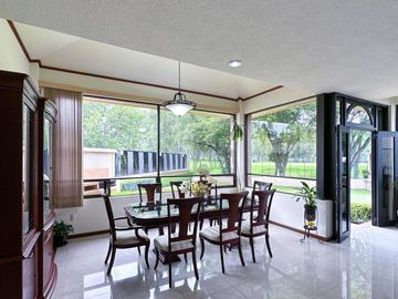 Casa en venta con vista al hoyo 4 del Campo de Golf en Chiluca