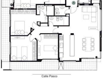 VENTA DEPARTAMENTO DE TRES DORMITORIOS CON BALCÓN Y AMENITIES  EN REPÚBLICA DE LA SEXTA