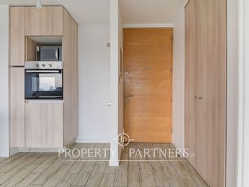 Departamento estilo mariposa en venta cercano a Metro Salvador, Providencia.