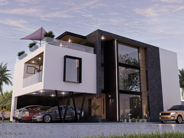 VENTA DE CASA EN ESQUINA FRENTE  A ÁREA VERDE , ZONA LOMAS DE ANGELÓPOLIS