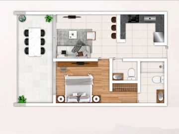 Departamento en Fraccionamiento Playa Car Fase I