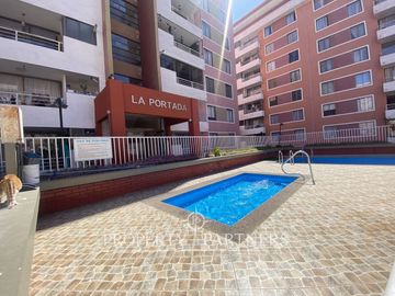 Acogedor departamento en Condominio sector Norte