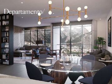 VENTA DE DEPARTAMENTO EN VALLE PONIENTE SANTA CATARINA.