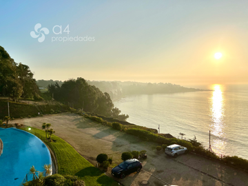Fabulosa Vista Despejada Al Mar, Condominio Alto Mar.