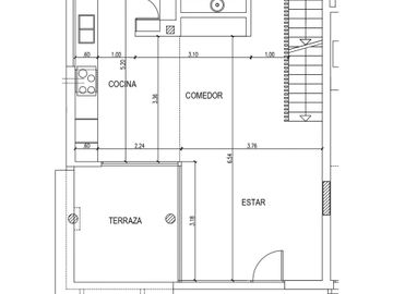 Venta dúplex 3 dormitorios con jardín Tigre