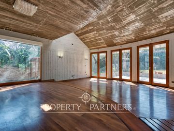 Diseño, arquitectura y buen espacio, casa en condominio La Reina Alta