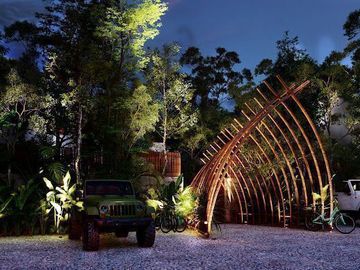 PRECIOSAS CASAS EN COTO EN TULUM CON O SIN MUEBLES TU ESCOGES.