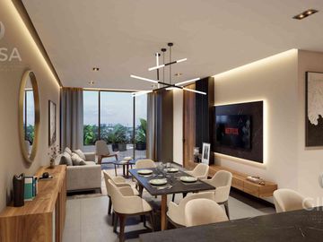 MARIA LIVING || EXCELENTES DEPARTAMENTOS EN VENTA EN TORRE RESIDENCIAL EN EL FRACCIONAMIENTO CAMPESTRE, MERIDA