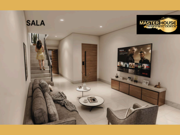 CASA  de 3 HABITACIONES en PREVENTA en LOMAS DE LA RIOJA