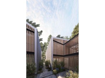 CASA AMUEBLADA, MODERNA CON VISTA AL BOSQUE